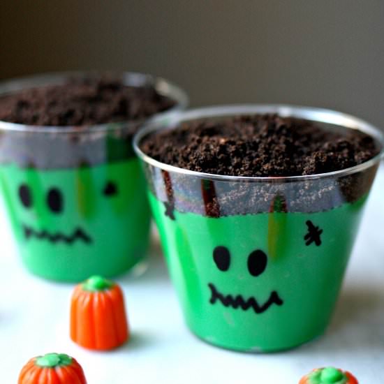 Easy Halloween Pudding Cups - Recipe photo by simplyhappenstance