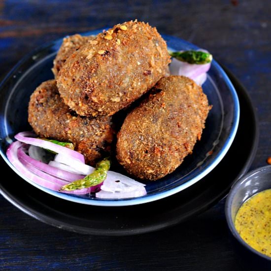 Banana Flower Patty - Recipe photo by sayantani