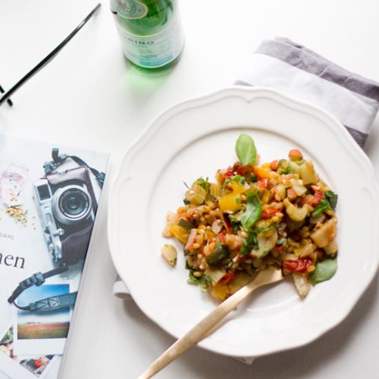 Wheat Berry Salad - Recipe photo by notyourstandard