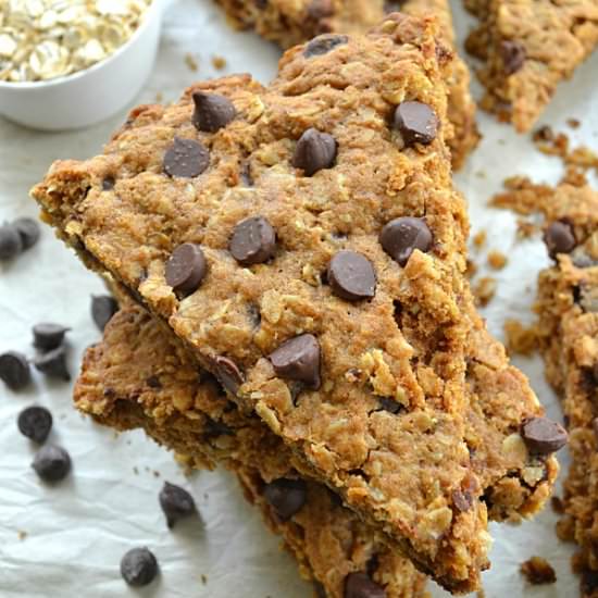 Oatmeal Chocolate Chip Cookie Pizza - Recipe photo by WholeAndHeavenlyOven