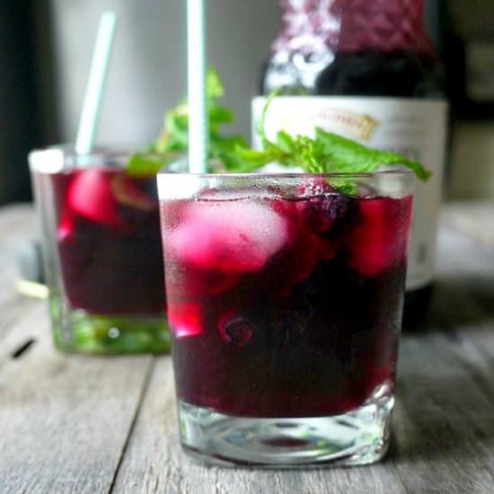 Blueberry Maple Mojito Mocktail - Recipe photo by healthyrecipeecstasy