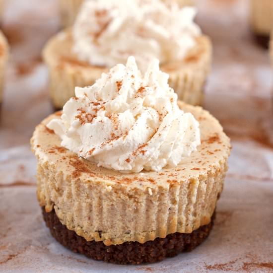 Gingersnap Pumpkin Spice Cheesecake - Recipe photo by 2Teaspoons