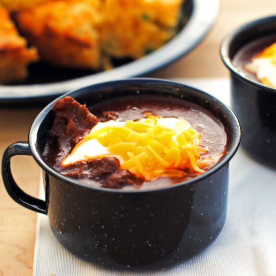 Ultimate Beef Chili - Recipe photo by TheCakeChica