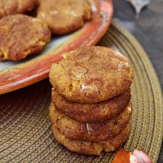 White Chocolate Fall Snickerdoodle - Recipe photo by Breezy Bakes
