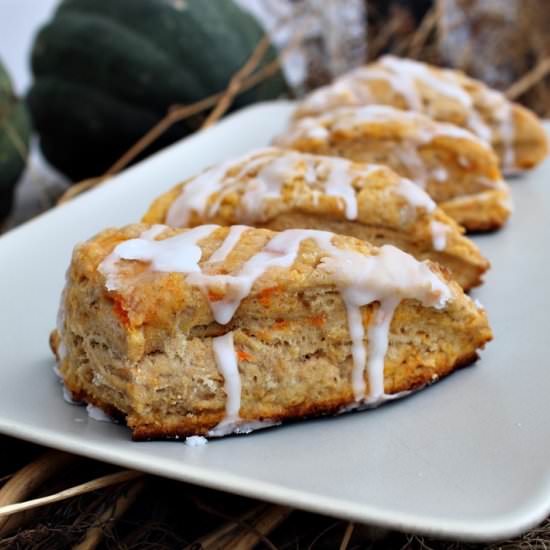 Sweet Potato Scones - Recipe photo by The Gumdrop Button