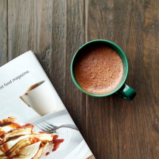 Savoury Spiced Hot Chocolate - Recipe photo by Cocoetcocoa