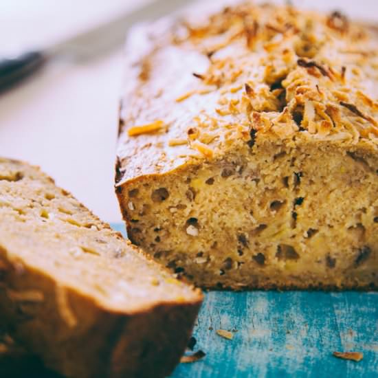Coconut Banana Bread - Recipe photo by Inspiredfood