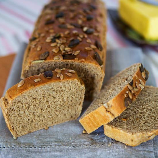 Spelt & sunflower seeds bread - Recipe photo by 100 Decors