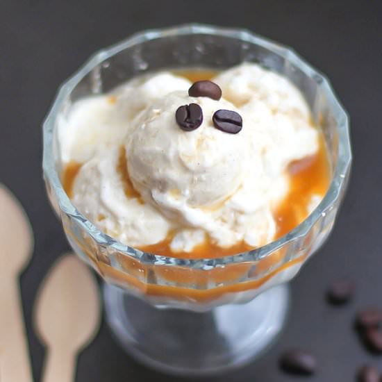 Healthy Italian Affogato - Recipe photo by dessertswithbenefits