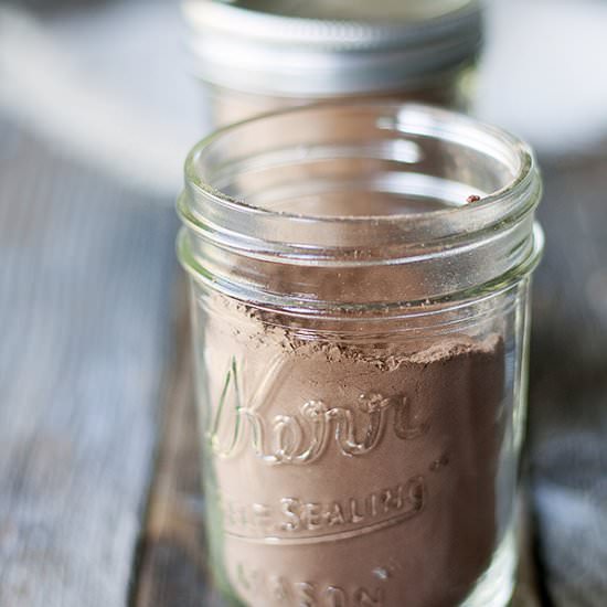 Healthy Hot Cocoa Mix - Recipe photo by wellfloured