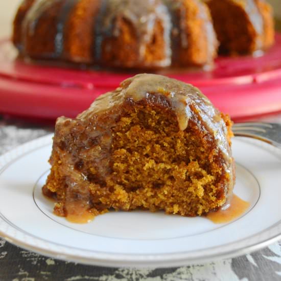 Spiced Sweet Potato Bundt Cake - Recipe photo by jeanieandluluskitchen