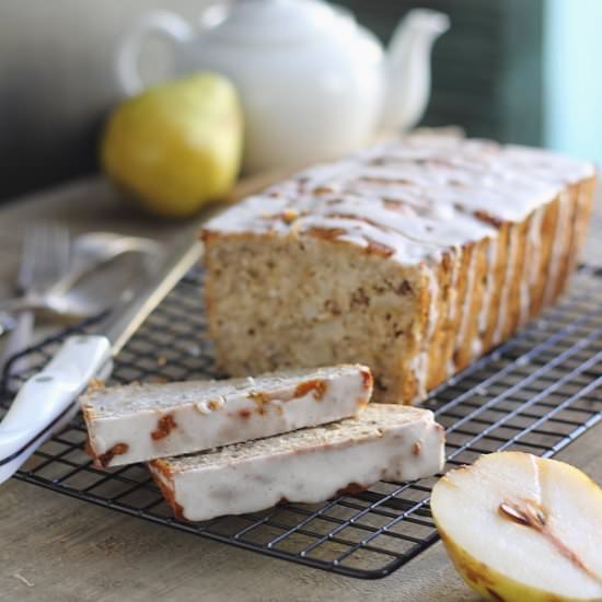 Granola Pear Bread - Recipe photo by Running to the Kitchen
