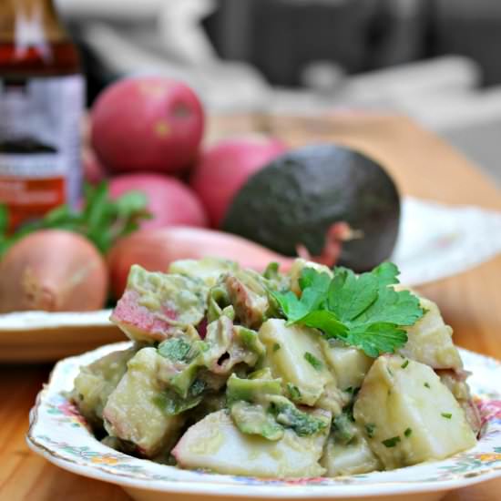 Smokey Potato Salad - Recipe photo by Good Kind of Crazy