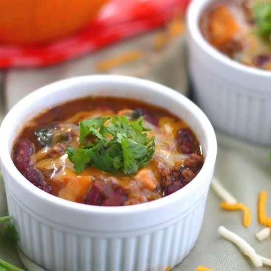 Pumpkin Chili - Recipe photo by strictlydelicious