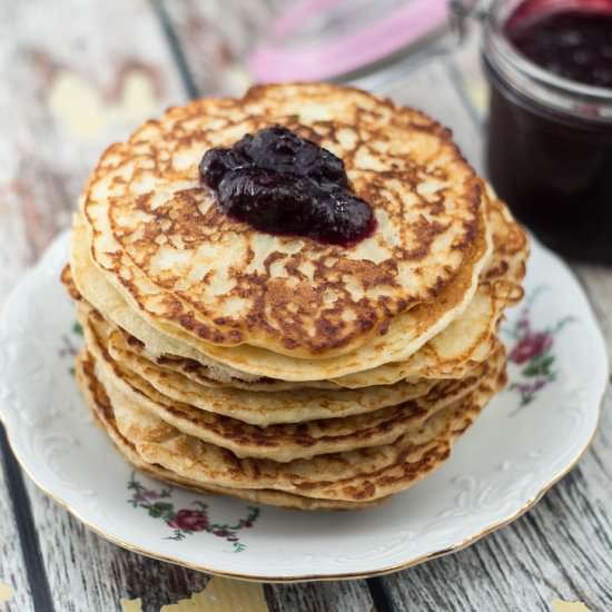 Danish Rice Pudding Pancakes - Recipe photo by Nordic Food and Living
