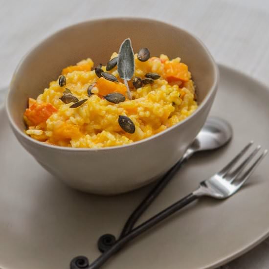 Pumpkin Risotto - Recipe photo by 100 Decors
