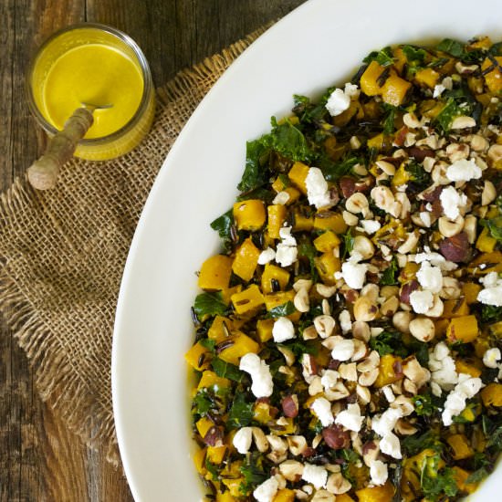 Fall Salad w/ Citrus Curry Dressing - Recipe photo by RelishingIt