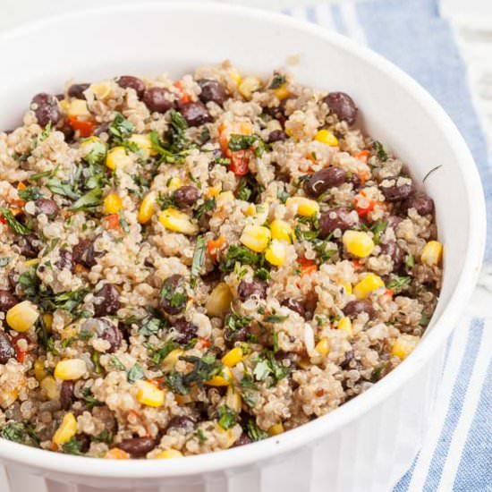 tex mex quinoa - Recipe photo by chewoutloud