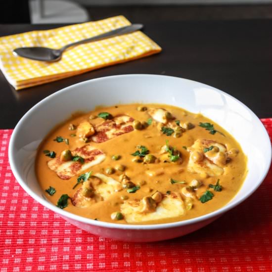 Matar Paneer - Recipe photo by Relishthebite