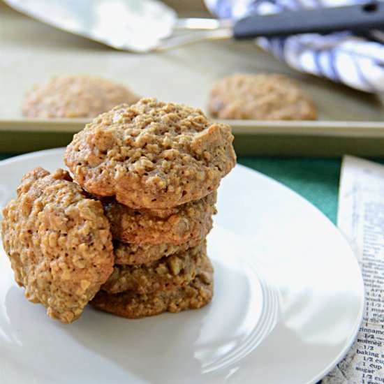 Applesauce Oatmeal Cookies - Recipe photo by Kitchengetaway
