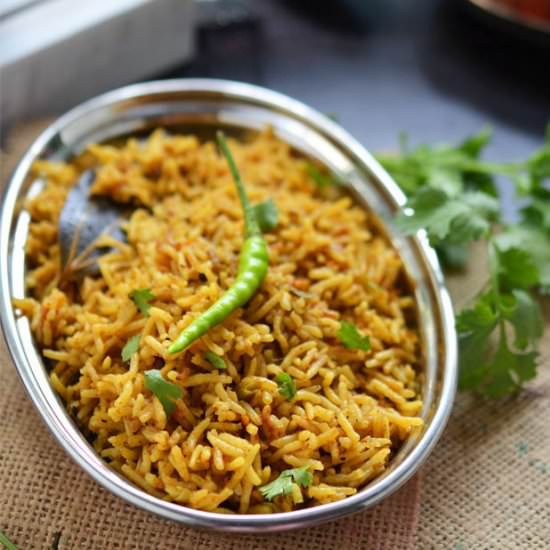 Kuska Biryani | Plain Biryani - Recipe photo by Indian Khana