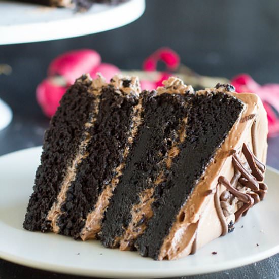 Dark Chocolate Cake - Recipe photo by taste and tell