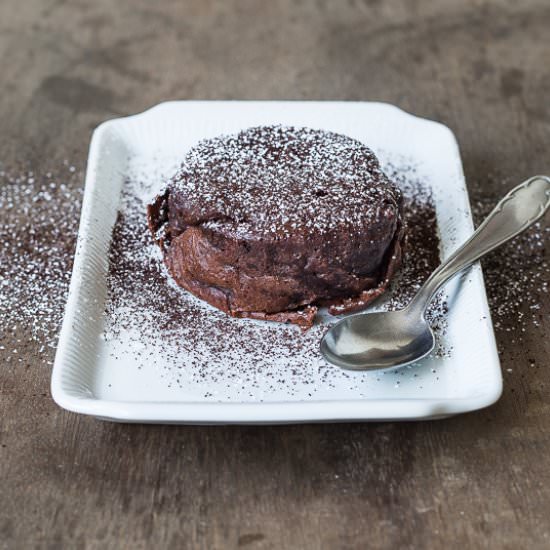 Fondant au chocolat & Single Malt - Recipe photo by Food with a View