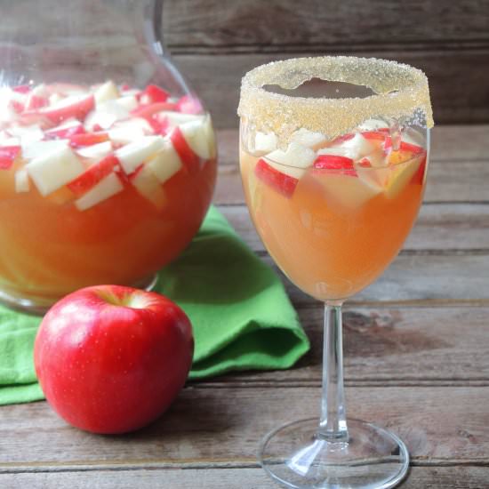 Caramel Apple Sangria - Recipe photo by Cooking Creation