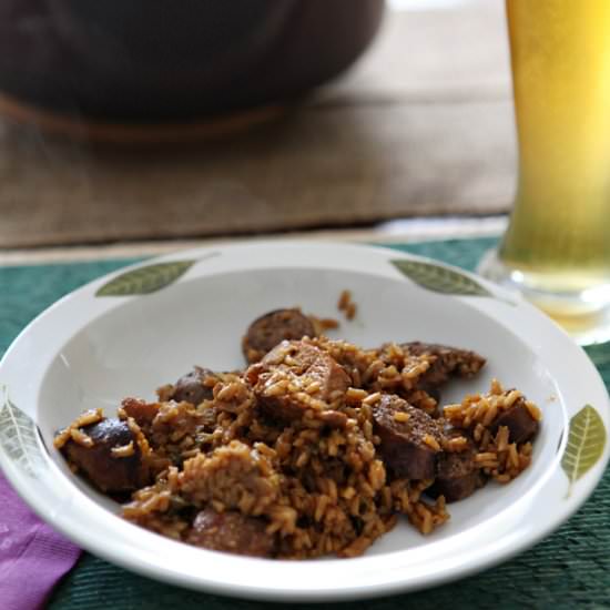 Chicken and Sausage Jambalaya - Recipe photo by thespeckledpalate
