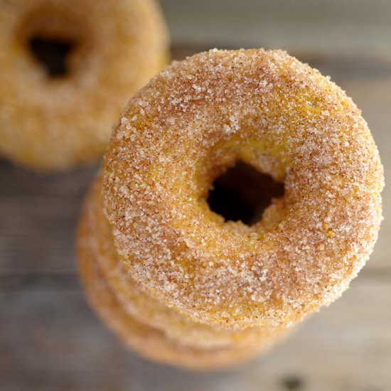 The Best Baked Pumpkin Donut - Recipe photo by aliceandlois