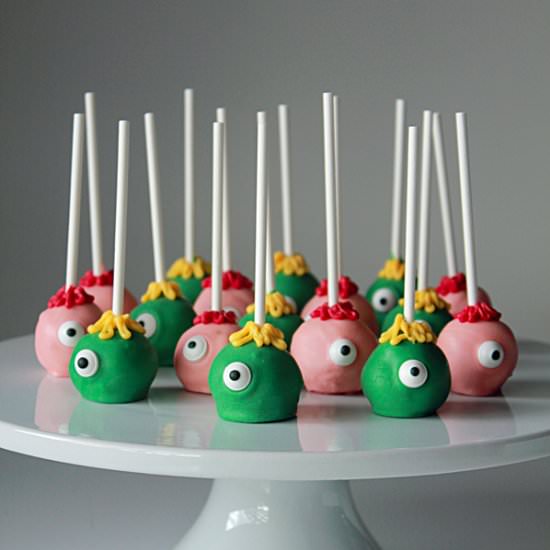 Halloween Monster Cakepops - Recipe photo by oh_sweet_day