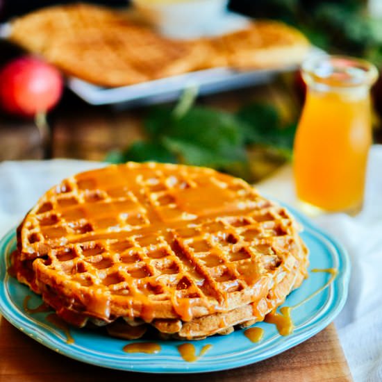 Apple Cider Waffles - Recipe photo by kelsey_thefarmersdaughter
