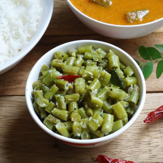 Karamani Poriyal - Recipe photo by blogexplore