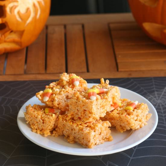Candy Corn Treats - Recipe photo by forkingup
