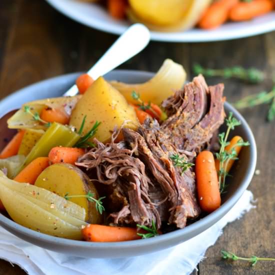 Pot Roast - Recipe photo by garnishandglaze