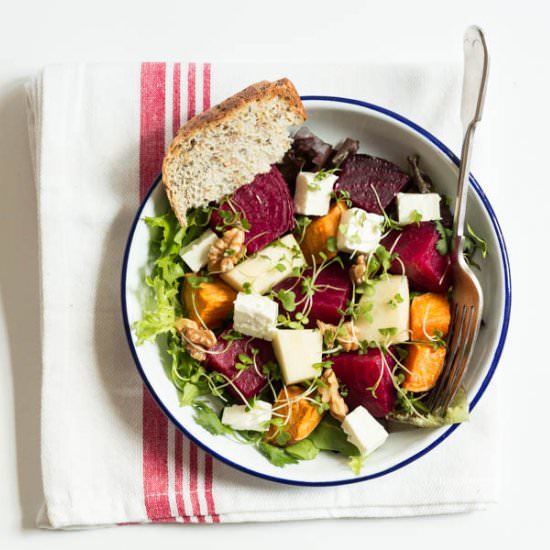 Beetroot and Sweet Potato Salad - Recipe photo by recipesfromapantry