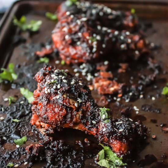 Sweet&Spicy Garlic Chicken - Recipe photo by Relishthebite