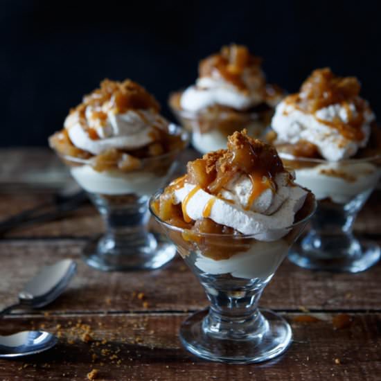 Caramel Apple Cheesecake Trifle - Recipe photo by sharedappetite