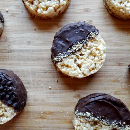 S'mores Rice Krispie Treats - Recipe photo by brittanyanna