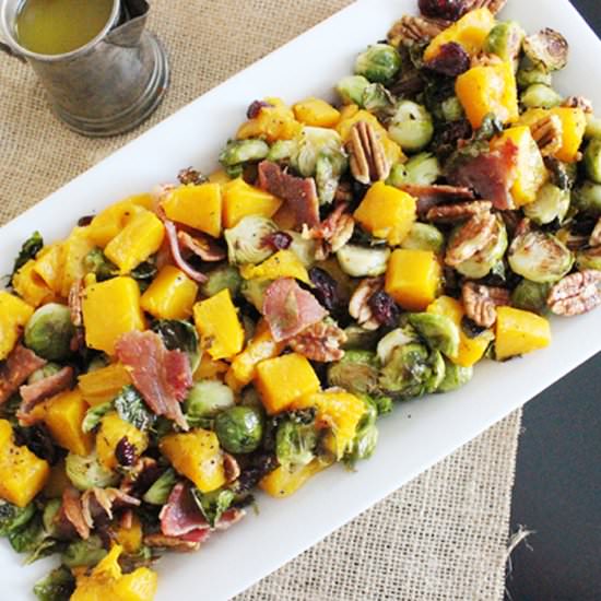 Roasted Butternut Squash Salad - Recipe photo by figandcotton