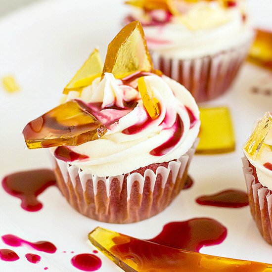 Bloody Halloween Cupcakes - Recipe photo by thecookiewriter