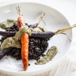 CARROT & LENTIL + CARROT TOP PESTO - Recipe photo by ProduceonParade