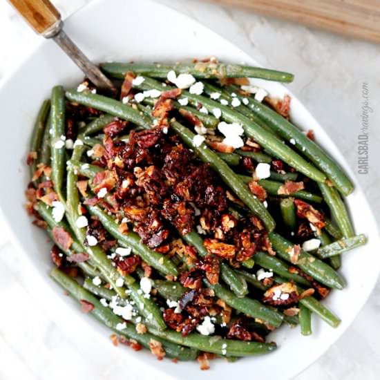 Dijon Maple Green Beans - Recipe photo by carlsbadcravings