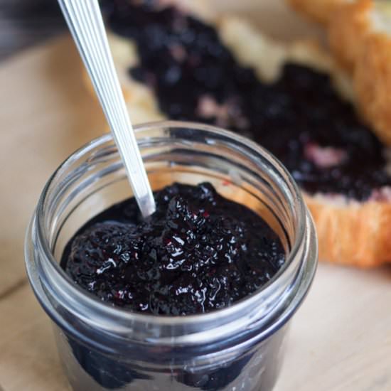 Mulberry and Chia Jam - Recipe photo by thepinkdumpling