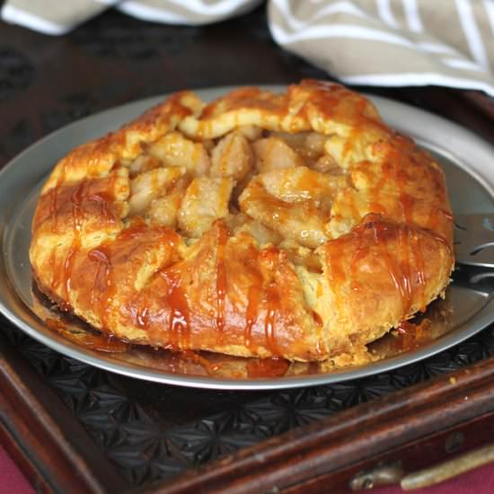 Pear & Ginger Galette - Recipe photo by kiwicook