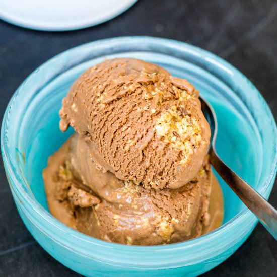 Coconut Milk Chocolate Ice Cream - Recipe photo by Frankiesfeast