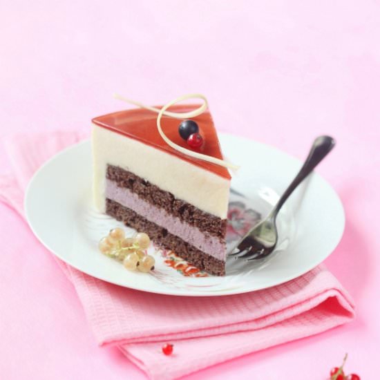 Berry Entremet - Recipe photo by Miuda
