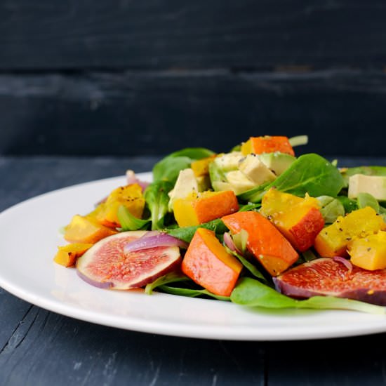 Autumn- and wintersalad - Recipe photo by Frl.Moonstruck