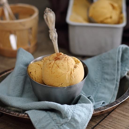 Sweet Potato Ice Cream - Recipe photo by Running to the Kitchen