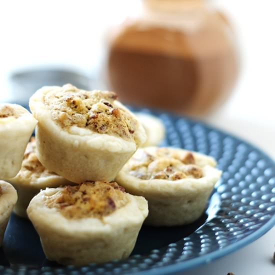 One Dozen Pecan Pie Tarts - Recipe photo by midweekminimalist